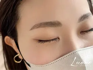 アイブロウ Luano YURICOのマツエク・マツパデザイン