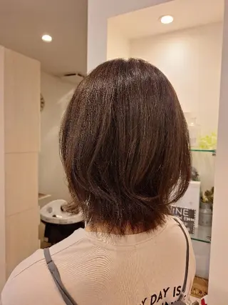 ミディアム adorableはなみずき店所属・adorable🌸 TOMOKO🌸のヘアスタイル