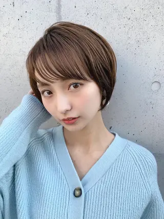 ショート レイヤー/縮毛矯正 髪質改善/e_kiのヘアスタイル