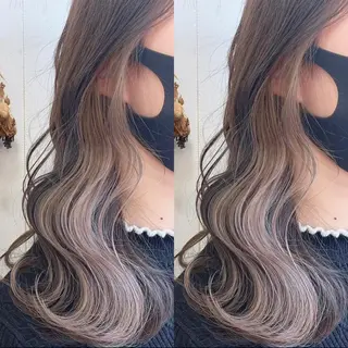 カラー 渋谷:インナーカラー ／🍒エリカ🍒のヘアスタイル