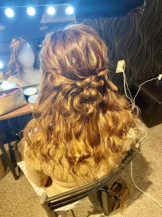 ミディアム Setsalon DIOのヘアスタイル