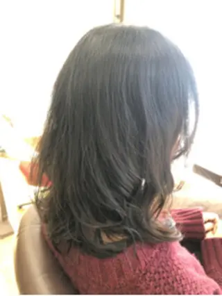 ミディアム 髪質改善美容師🐥 艶だし職人/薄野大輔のヘアスタイル