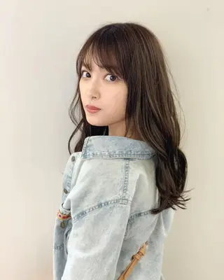 ミディアム カラー 松川 智行のヘアスタイル