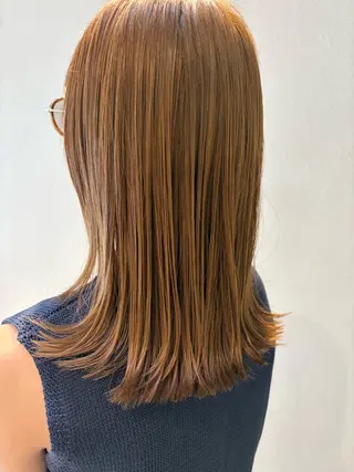 セミロング 渡邉 ひかるのヘアスタイル