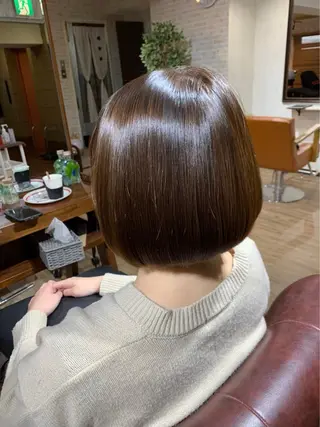 ショート 艶髪/透明感カラー 山﨑俊輔のヘアスタイル