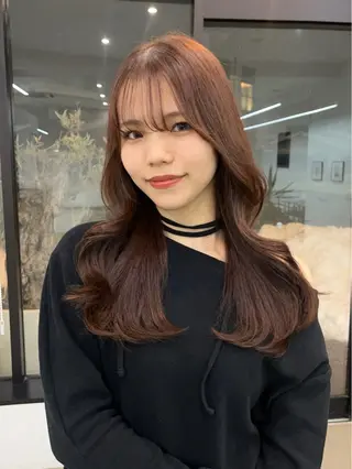 ロング XIA AIMIのヘアスタイル