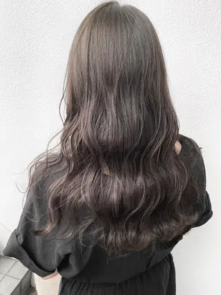 セミロング カラー ブリーチ koheiのヘアスタイル