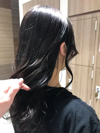 ロング カラー ヘアセット/メンズ パーマChihoのヘアスタイル