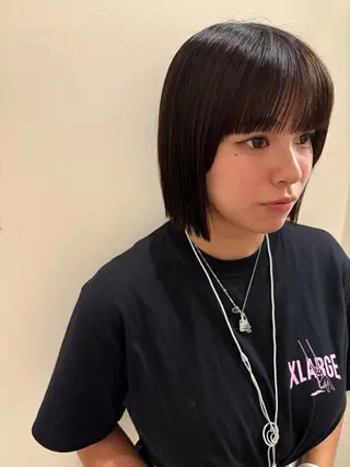 ショート 【美ボブ.艶カラー. 梅田茶屋町】midoのヘアスタイル