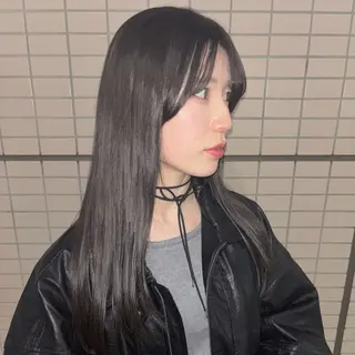 ロング AMI ウルフ/ショートのヘアスタイル