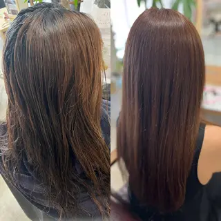 ロング カラー nicahair maiのヘアスタイル