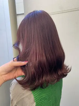カラー 中村 彩夏のヘアスタイル
