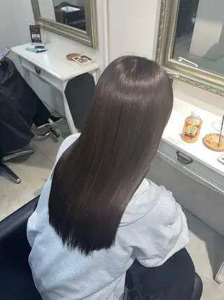 ロング 透明感カラー/レイヤ ー/艶髪/NENEのヘアスタイル