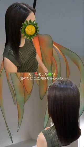 カラー 無料パーマモデル/ 🌟ひまり🌟のヘアスタイル