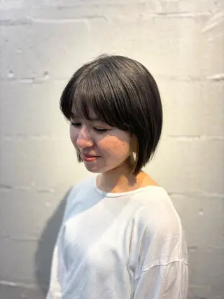 ショート MERRY チネンヨシトのヘアスタイル