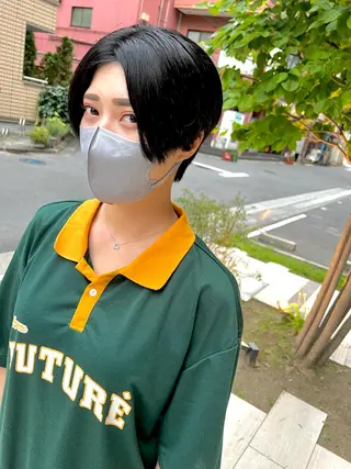 ショート カラー 💎透明感カラー特化 💎TAISEIのヘアスタイル