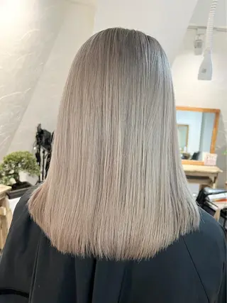 セミロング カラー パーマ デザインカット/新宿 🕊️mao 🌿のヘアスタイル