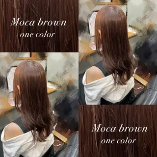 ロング カラー ルプラボウ/ 聖花/透明感カラーのヘアスタイル