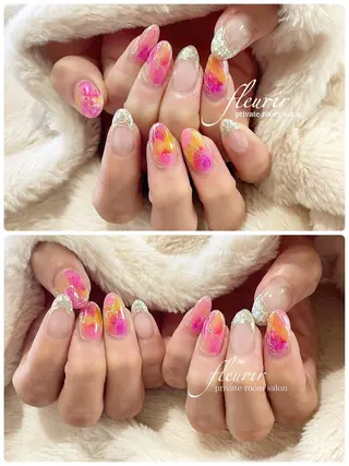 ネイル フルリール 【プライベートサロンのネイルデザイン