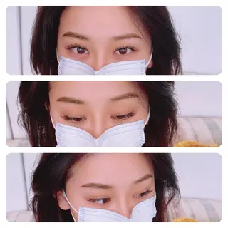 パーマ マツエク・マツパ アイブロウ 神山 ビューティー・アイのマツエク・マツパデザイン