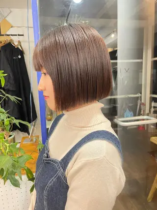 ショート ボブ/レイヤー /河内温太のヘアスタイル