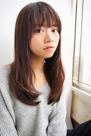 ミディアム onishi yoshinaoのヘアスタイル