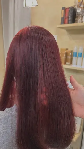 ロング カラー 🐾🐈Shiho 🐈‍⬛🐾/暖色のヘアスタイル