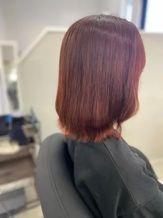 ミディアム 三浦 美鈴のヘアスタイル