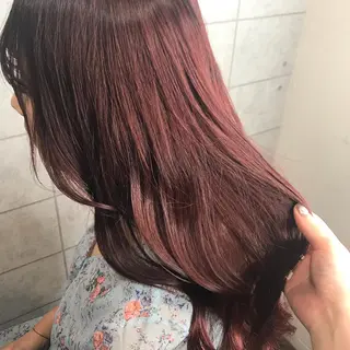 ロング カラー 烏丸韓国ヘア🇰🇷 ayaka🎀のヘアスタイル