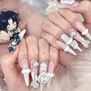 メンズ ネイル Bloom kabukiのネイルデザイン