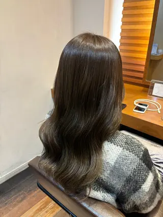 セミロング ⚪️マナエ⚪️ ／学芸大学のヘアスタイル