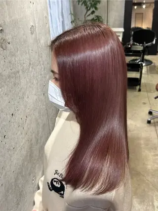 カラー 髪質改善メテオカラー Takedaのヘアスタイル