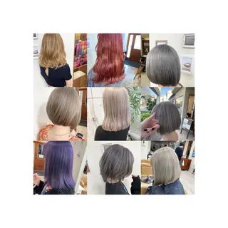 カラー SALOWIN栄 高須大貴のヘアスタイル