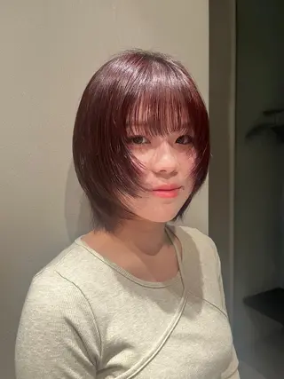 カラー 後藤 由果のヘアスタイル