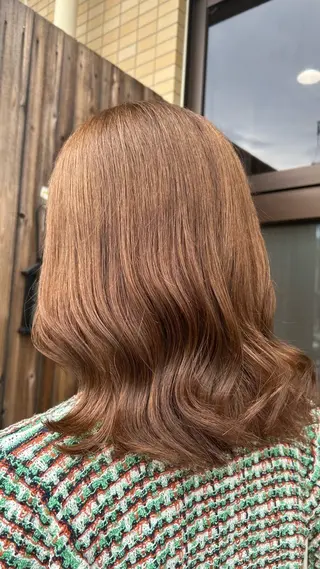 ミディアム 🍅ハイライト/ レイヤー/mao🍅のヘアスタイル