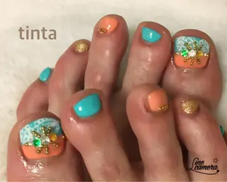 ネイル ネイルサロン ティンタ所属・馬場 典子のネイルデザイン