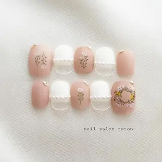 ネイル 🥀ネイルサロン cotonコトン🥀のネイルデザイン