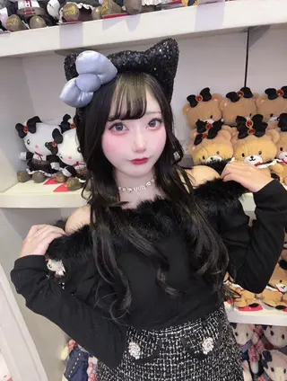 ロング ハイトーンエクステ 🎩カズキ🎩のヘアスタイル