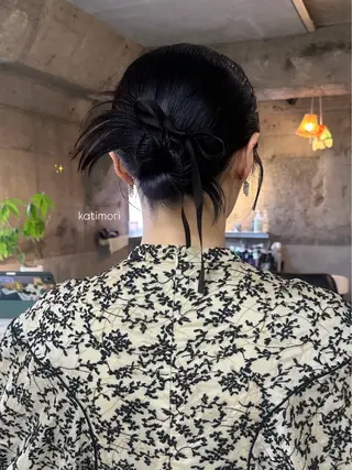 ヘアアレンジ 暖色カラー/レイヤー 🌙 オノユリカのヘアスタイル