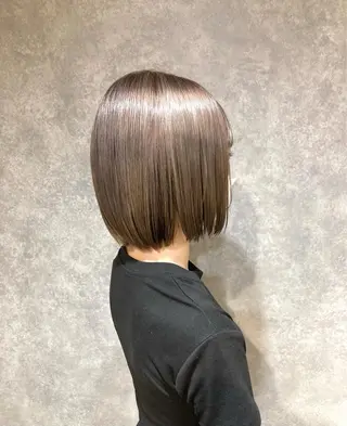 ショート カラー まるやま ゆいかのヘアスタイル