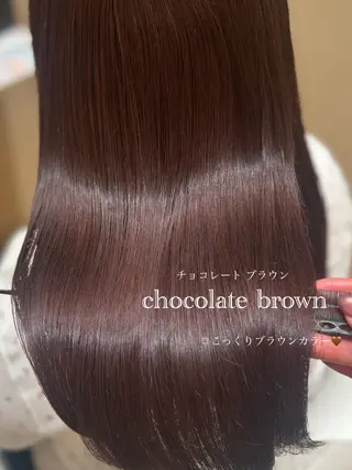 セミロング 中島愛佳🐥⸒⸒ 縮毛矯正/艶髪カラーのヘアスタイル