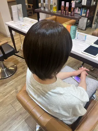 ショート カラー Kasahara Akariのヘアスタイル