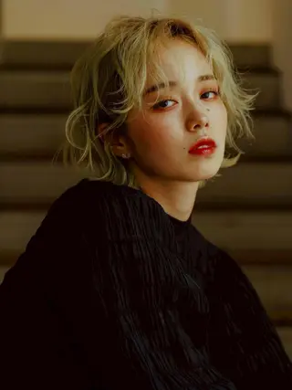 ショート カラー 坂口 みりのヘアスタイル