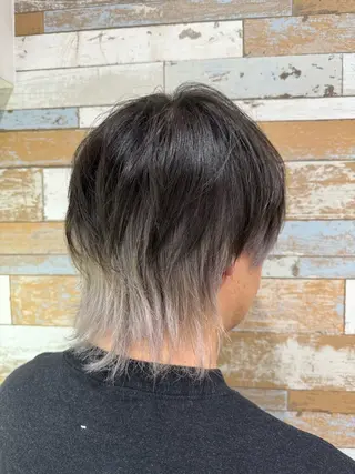 ショート カラー メンズ 看板犬がお出迎え◎ 初めてでも安心◎のヘアスタイル