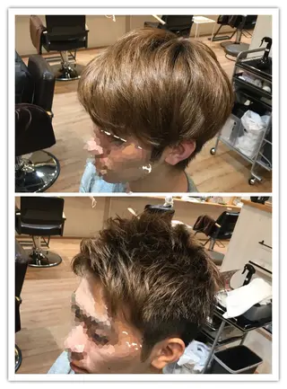 ショート メンズ 種市 泰士のヘアスタイル