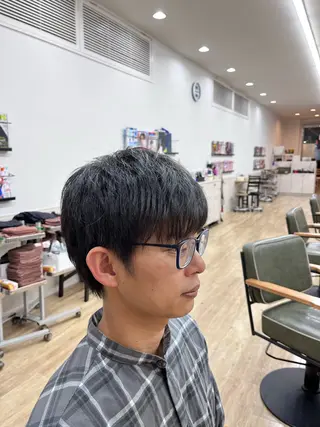 ショート メンズ 田尾 凌雅のヘアスタイル