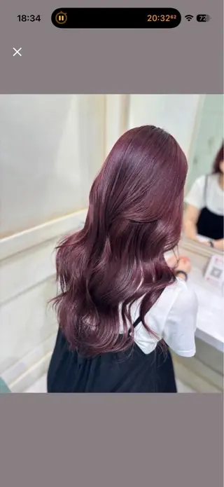 ロング カラー 透明感カラー🎀 みゆうのヘアスタイル