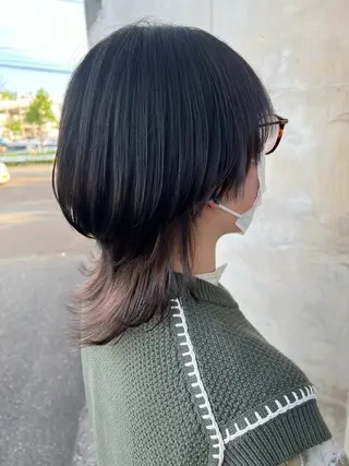 ミディアム Rapt.HAIR 中村 知里のヘアスタイル