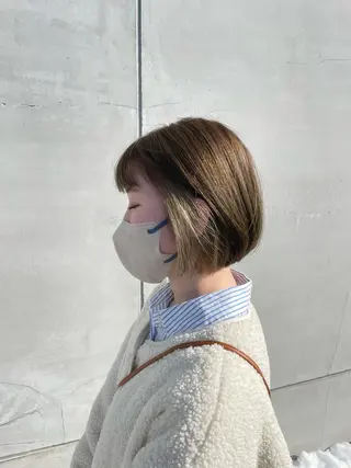 ショート カラー 山本  弦生のヘアスタイル