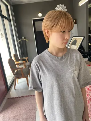 ロング カラー 宇佐美 柊のヘアスタイル